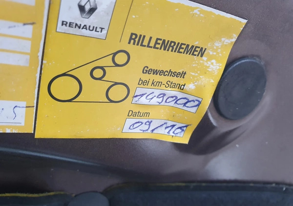 Renault Scenic cena 16800 przebieg: 268111, rok produkcji 2009 z Orneta małe 232
